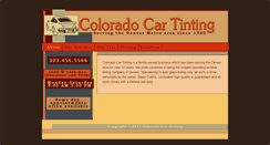 Desktop Screenshot of coloradocartinting.com